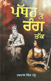 Pathar Ton Rang Tak Harpal Singh Pannu Gurmukhi Punjabi Literature Reading Book