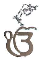 Sikh Ek Onkar Car Hanger Silver Plated Punjabi Stunning Pendant for Rear Mirror