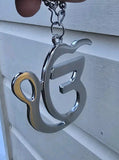 Sikh Ek Onkar Car Hanger Silver Plated Punjabi Stunning Pendant for Rear Mirror