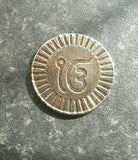 Guru nanak ji ek onkar legend good luck sikh shining token coin gift for xmas r3