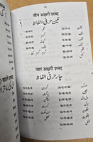 Learn Hindi Urdu Teacher learning book with easy simple instructions Kaida B61
