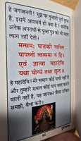 Durga Kavach Upasna Chalisa Aarti in Hindi Evil Eye Protection Hindu Book B61