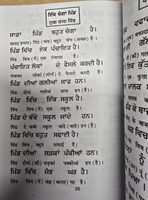 Learn Hindi Punjabi Teacher learning book with easy simple instructions Kaida B6