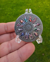 Rashifal 12 Star Signs Horoscope Good Luck Evil Eye Protection Hindu Mantra Coin