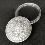 Rashifal 12 Star Signs Horoscope Good Luck Evil Eye Protection Hindu Mantra Coin