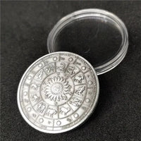 Rashifal 12 Star Signs Horoscope Good Luck Evil Eye Protection Hindu Mantra Coin