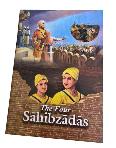 Sikh singh kaur khalsa kids stories the four sahibzadas story book english b54