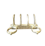 Khalsa Brass Sher Panja Punjabi Sikh Singh Kaur Taksali Lion Baghnakh Shastar