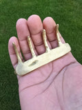 Khalsa Brass Sher Panja Punjabi Sikh Singh Kaur Taksali Lion Baghnakh Shastar