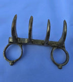 Khalsa Brass Sher Panja Punjabi Sikh Singh Kaur Taksali Lion Baghnakh Shastar