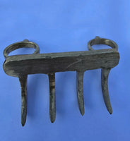 Khalsa Brass Sher Panja Punjabi Sikh Singh Kaur Taksali Lion Baghnakh Shastar