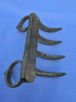 Khalsa Brass Sher Panja Punjabi Sikh Singh Kaur Taksali Lion Baghnakh Shastar