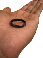Shani Protection Ring Star Saturn Iron Horse Shoe Black Chala Astrology O14G NEW