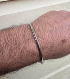 Stainless Steel Sikh Kara Thin Khalsa Bangle Silver Color Kada Kids Adult Unisex T3A Bracelet