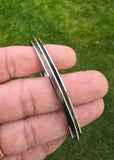 Stainless Steel Kara Sikh Singh Kaur Khalsa Bangle One Edge Collar Design Kada F5A Bracelet Karray Karha