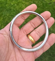 Stainless Steel Kara Sikh Singh Kaur Khalsa Bangle One Edge Collar Design Kada F5A Bracelet Karray Karha