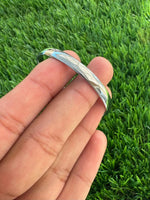 Sikh Kara Chrome Plated Kids Bracelet Kada Singh Kaur Khalsa Kakaar Punjabi Sikhism Bangle Karra Smooth Traditional Design DD55