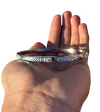 Sikh Kara Silver Plated Waheguru Khanda Laser Engraved Bracelet Kada Singh Kaur Khalsa Kakaar Punjabi Sikhism Bangle Karra Design DD56