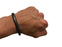Sikh Sarbloh Kara Pure Iron Black Bangle Metal Singh Kaur Bracelet Khalsa O11G