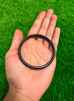 Sikh Sarbloh Kara Pure Iron Black Bangle Metal Singh Kaur Bracelet Khalsa O11G