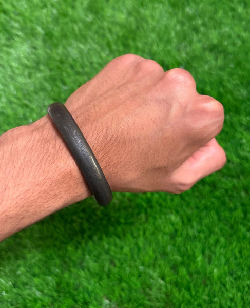 Sikh Sarbloh Kara Pure Iron Heavy Black Bangle Metal Singh Kaur Bracelet Khalsa