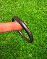 Sikh Sarbloh Kara Pure Iron Black Bangle Metal Singh Kaur Bracelet Khalsa O11G