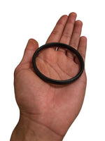 Sikh Sarbloh Kara Pure Iron Black Bangle Metal Singh Kaur Bracelet Khalsa O11G