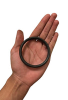 Sikh Sarbloh Kara Pure Iron Heavy Black Bangle Metal Singh Kaur Bracelet Khalsa