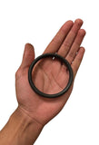 Sikh Sarbloh Kara Pure Iron Heavy Black Bangle Metal Singh Kaur Bracelet Khalsa
