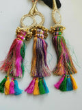 Indian Punjabi Pranda Mehndi Jagoo Mirror Bridal Patiala Paranda Hair Braid A36