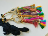 Indian Punjabi Pranda Mehndi Jagoo Mirror Bridal Patiala Paranda Hair Braid A36