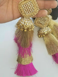 Indian Punjabi Pranda Mehndi Jagoo Charms Bridal Patiala Paranda Hair Braid A26