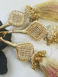 Indian Punjabi Pranda Mehndi Jagoo Charms Bridal Patiala Paranda Hair Braid A26