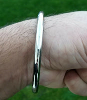Stainless Steel Smooth Punjabi Sikh Singh Kaur Khalsa Kara Kada Bracelet Gift G8
