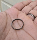 Shani Protection Ring Saturn Iron Mundi Horse Shoe Black Chala Astrology Loha U1