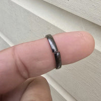 Shani Protection Ring Saturn Iron Mundi Horse Shoe Black Chala Astrology Loha U1