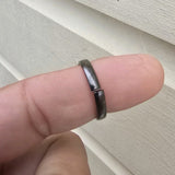 Shani Protection Ring Saturn Iron Mundi Horse Shoe Black Chala Astrology Loha U1