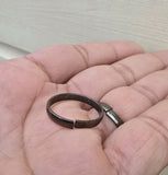 Shani Protection Ring Saturn Iron Mundi Horse Shoe Black Chala Astrology Loha U1