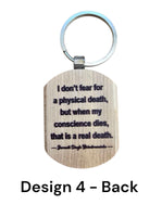 Sant Jarnail Singh Ji Bhindranwale Words Key Ring Punjabi Panjab Keychain P2 New