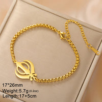 Dawapara Sikh Religious Symbol Khanda Bracelet Sikhism Sword Protection Amulet Stainless Steel Beads Bracelet Couple Gift