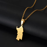 Anniyo 2025 Italy Sardegna Pendant Neckalces for Women Girls Sardinia Stainless Steel Jewelry #504562