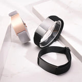 Vnox Custom Picture Photo Bracelets for Men Women, Adjustable Wristband, Personalized Image Text Name Momerial Bracelets Gift