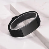 Vnox Custom Picture Photo Bracelets for Men Women, Adjustable Wristband, Personalized Image Text Name Momerial Bracelets Gift