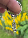 Hindu Lord Ganesh Key Ring Evil Eye Nazar Shield Punjabi Key Chain Hinduism PP63