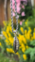 Om Mantra Pendant Talisman Evil Eye Nazar Protection Lucky Taweet Locket Chain