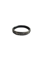 Shani Protection Ring Star Saturn Iron Horse Shoe Black Chala Astrology O14G NEW