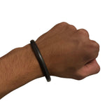 Sikh Sarbloh Kara Pure Iron Black Bangle Singh Kaur Bracelet Khalsa O13G NEW