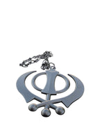 Sikh Gold BlacK Silver KHANDA XLarge Car hanger Khalsa Singh Kaur Punjabi SS53