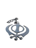 Sikh Gold BlacK Silver KHANDA XLarge Car hanger Khalsa Singh Kaur Punjabi SS53