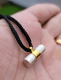 Punjabi Evil Protection Amulet Good Luck Taweet Locket Pendant black thread PP6G